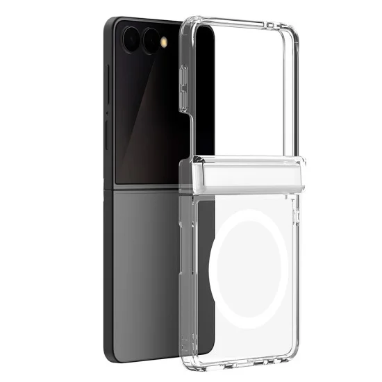 Прозрачен калъф Dux Ducis - Clin Magnetic Series - Samsung Galaxy Z Flip8 - Прозрачен