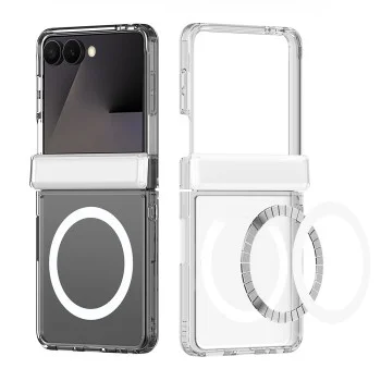 Прозрачен калъф Dux Ducis - Clin Magnetic Series - Samsung Galaxy Z Flip8 - Прозрачен