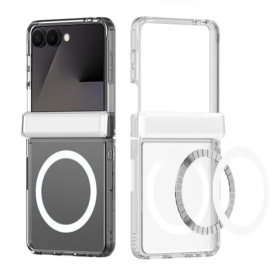 Прозрачен калъф Dux Ducis - Clin Magnetic Series - Samsung Galaxy Z Flip8 - Прозрачен