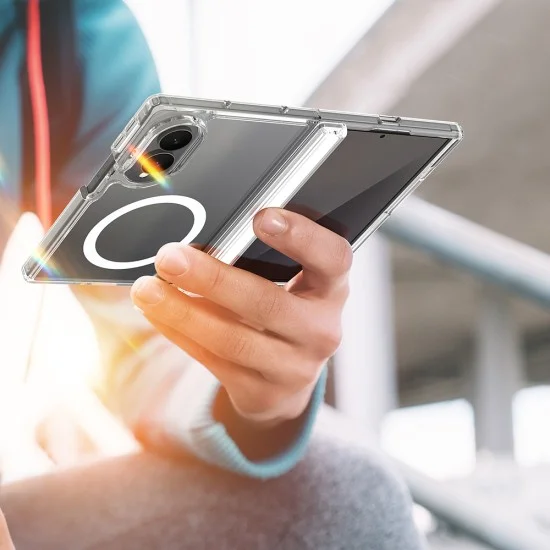 Прозрачен калъф Dux Ducis - Clin Magnetic Series - Samsung Galaxy Z Fold8 - Прозрачен
