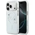 Karl Lagerfeld - IML Choupette and Karl Script Logo MagSafe (KLHMP18L5HKSCAH) - iPhone 18 Pro / iPhone 17 Pro - Transparent