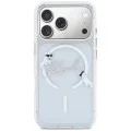 Karl Lagerfeld - IML Choupette and Karl Script Logo MagSafe (KLHMP18L5HKSCAH) - iPhone 18 Pro / iPhone 17 Pro - Transparent