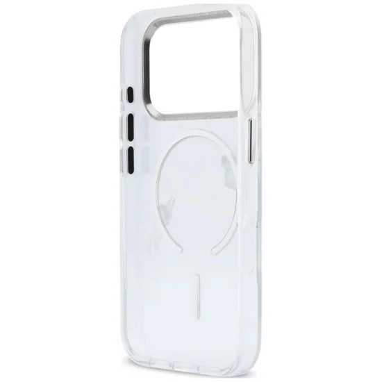 Karl Lagerfeld - IML Choupette and Karl Script Logo MagSafe (KLHMP18L5HKSCAH) - iPhone 18 Pro / iPhone 17 Pro - Transparent