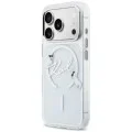 Karl Lagerfeld - IML Choupette and Karl Script Logo MagSafe (KLHMP18X5HKSCAH) - iPhone 18 Pro Max / iPhone 17 Pro Max - Clear