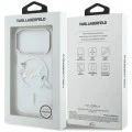 Karl Lagerfeld - IML Choupette and Karl Script Logo MagSafe (KLHMP18X5HKSCAH) - iPhone 18 Pro Max / iPhone 17 Pro Max - Clear