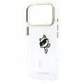 Прозрачен калъф Karl Lagerfeld - IML Peekaboo Print and Metal Frame MagSafe (KLHMP18X6HCPSCT) - iPhone 18 Pro Max / iPhone 17 Pro Max - Прозрачен