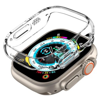 Прозрачен калъф Spigen - Thin Fit (ACS05917) - Apple Watch Ultra 4 / 3 / 2 / 1 (49mm) - Прозрачен Прозрачен калъф Spigen - Thin Fit (ACS05917) - Apple Watch Ultra 4 / 3 / 2 / 1 (49mm) - Прозрачен