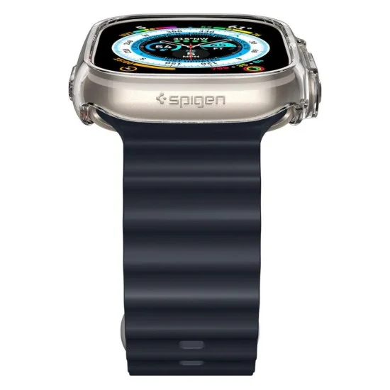 Прозрачен калъф Spigen - Thin Fit (ACS05917) - Apple Watch Ultra 4 / 3 / 2 / 1 (49mm) - Прозрачен