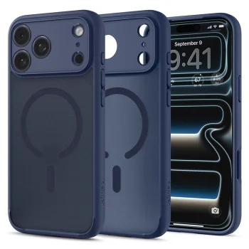 Прозрачен калъф Spigen Ultra Hybrid MagSafe (ACS11918) - iPhone 18 Pro Max / iPhone 17 Pro Max - Син