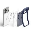 Прозрачен калъф Spigen Ultra Hybrid MagSafe (ACS11918) - iPhone 18 Pro Max / iPhone 17 Pro Max - Син