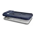 Прозрачен калъф Spigen Ultra Hybrid MagSafe (ACS11918) - iPhone 18 Pro Max / iPhone 17 Pro Max - Син