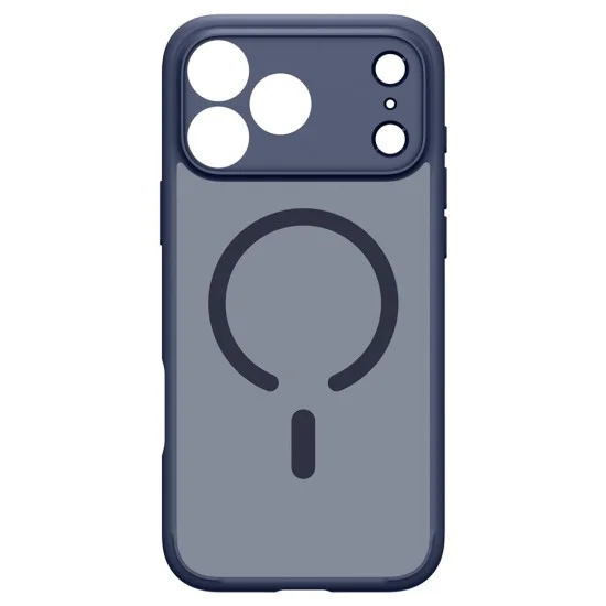 Прозрачен калъф Spigen Ultra Hybrid MagSafe (ACS11931) - iPhone 18 Pro / iPhone 17 Pro - Син