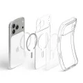 Прозрачен калъф Spigen Ultra Hybrid MagSafe (ACS12118) - iPhone 18 Pro Max / iPhone 17 Pro Max - Бял