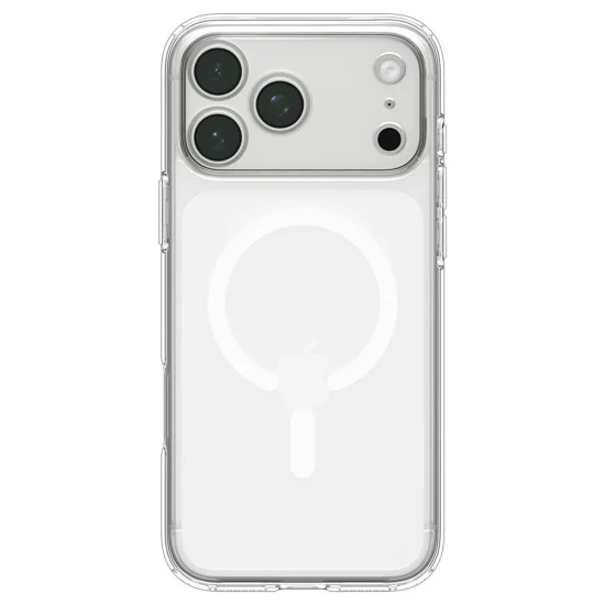 Прозрачен калъф Spigen Ultra Hybrid MagSafe (ACS12118) - iPhone 18 Pro Max / iPhone 17 Pro Max - Бял