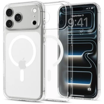 Прозрачен калъф Spigen Ultra Hybrid MagSafe (ACS12124) - iPhone 18 Pro Max / iPhone 17 Pro Max - Матово бял