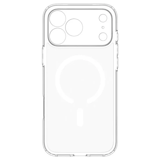 Прозрачен калъф Spigen Ultra Hybrid MagSafe (ACS12124) - iPhone 18 Pro Max / iPhone 17 Pro Max - Матово бял