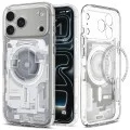 Прозрачен калъф Spigen Ultra Hybrid MagSafe (ACS12126) - iPhone 18 Pro Max / iPhone 17 Pro Max - Бял