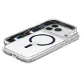 Прозрачен калъф Spigen Ultra Hybrid MagSafe (ACS12158) - iPhone 18 Pro / iPhone 17 Pro - Син