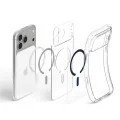 Прозрачен калъф Spigen Ultra Hybrid MagSafe (ACS12158) - iPhone 18 Pro / iPhone 17 Pro - Син