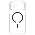 Прозрачен калъф Spigen Ultra Hybrid MagSafe (ACS12158) - iPhone 18 Pro / iPhone 17 Pro - Син