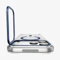 Прозрачен калъф Spigen Ultra Hybrid Optik S MagSafe (ACS11909) - iPhone 18 Pro Max / iPhone 17 Pro Max - Син