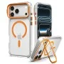 Прозрачен калъф Spigen Ultra Hybrid Optik S MagSafe (ACS11910) - iPhone 18 Pro Max / iPhone 17 Pro Max - Оранжев