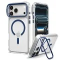 Прозрачен калъф Spigen Ultra Hybrid Optik S MagSafe (ACS11922) - iPhone 18 Pro / iPhone 17 Pro - Син