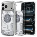Прозрачен калъф Spigen Ultra Hybrid Zero One MagSafe (ACS12163) - iPhone 18 Pro / iPhone 17 Pro - Бял