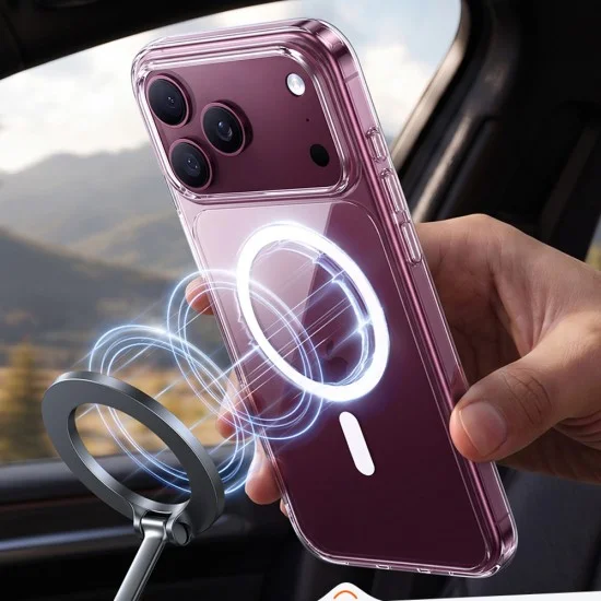 Прозрачен калъф Torras - Guardian Magnetic Series - iPhone 18 Pro Max / iPhone 17 Pro Max - Прозрачен