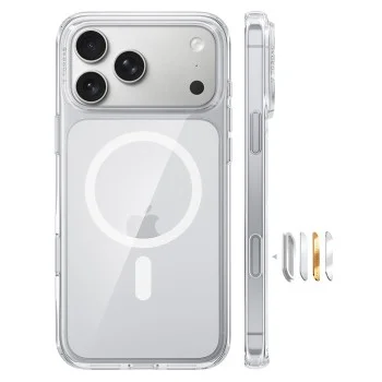 Прозрачен калъф Torras - Guardian Magnetic Series - iPhone 18 Pro Max / iPhone 17 Pro Max - Прозрачен