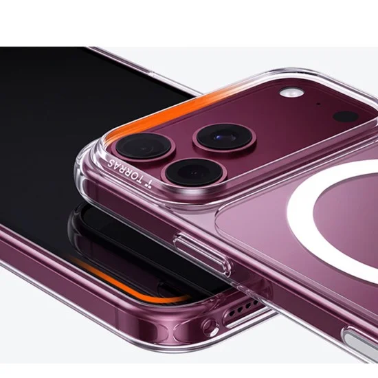 Прозрачен калъф Torras - Guardian Magnetic Series - iPhone 18 Pro Max / iPhone 17 Pro Max - Прозрачен