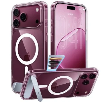 Прозрачен калъф Torras - Ostand L1 Guardian - iPhone 18 Pro Max / iPhone 17 Pro Max - Прозрачен