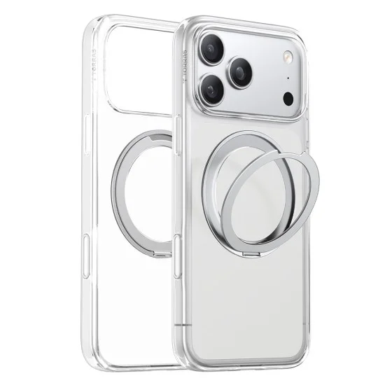 Прозрачен калъф Torras - Ostand O1 Guardian - iPhone 18 Pro / iPhone 17 Pro - Прозрачен
