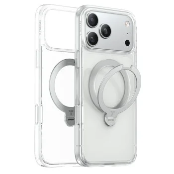Прозрачен калъф Torras - Ostand Spin Series - iPhone 18 Pro / iPhone 17 Pro - Прозрачен