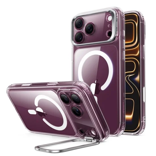 Прозрачен калъф ESR - Classic Hybrid HaloLock Kickstand - iPhone 18 Pro Max / iPhone 17 Pro Max - Прозрачен