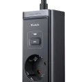 Разклонител 6 в 1 Mcdodo Super Cube Series (CH-0620) - Schuko, 2x Type-C, USB-A, 30W, GaN технология - Черен
