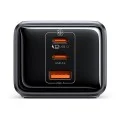 Разклонител 6 в 1 Mcdodo Super Cube Series (CH-0620) - Schuko, 2x Type-C, USB-A, 30W, GaN технология - Черен