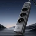 Разклонител 6 в 1 Mcdodo Super Cube Series (CH-0620) - Schuko, 2x Type-C, USB-A, 30W, GaN технология - Черен