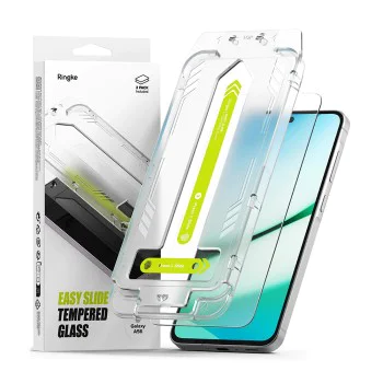 Ringke - Easy Slide Tempered Glass (2 Броя) - Samsung Galaxy A56 5G - Прозрачен