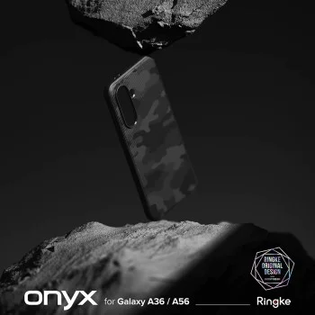 Ringke - Onyx Design - Samsung Galaxy A36 5G / A56 5G - Camo Black