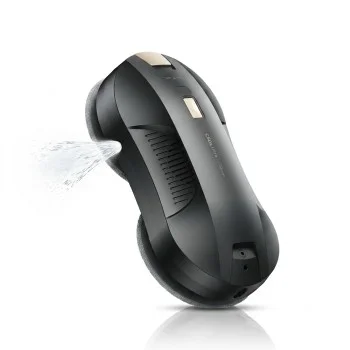 Робот за почистване на прозорци Deerma (DEM-C50S Ultra) - двупосочна водна мъгла, 4 режима, нано кърпа за почистване, 8000Pa, 72W - Черен