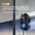 Робот за почистване на прозорци Deerma (DEM-C50S Ultra) - двупосочна водна мъгла, 4 режима, нано кърпа за почистване, 8000Pa, 72W - Черен