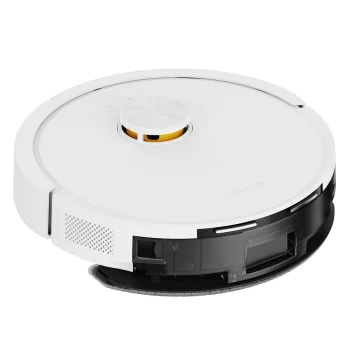 Роботизирана прахосмукачка Deerma Robot Vacuum Cleaner (S30 Pro) - за сухо и мокро почистване, 15000Pa, LiDAR - Бяла