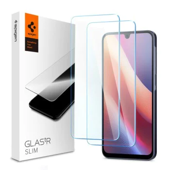 Samsung Galaxy A16 4G / A16 5G (комплект 2) - Spigen Glas.tR Slim - Clear