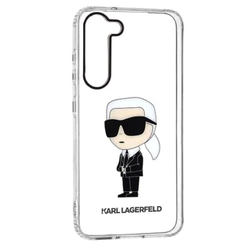 Samsung Galaxy S23 Plus - Karl Lagerfeld Hardcase Transparent (KLHCS23MHNIKKTCT) - Ikonik Karl Lagerfeld