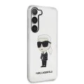 Samsung Galaxy S23 Plus - Karl Lagerfeld Hardcase Transparent (KLHCS23MHNIKKTCT) - Ikonik Karl Lagerfeld