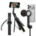 Селфи стик трипод Spigen Selfie Stick S582W - MagSafe съвместим, Bluetooth - Черен