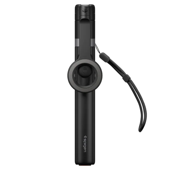 Селфи стик трипод Spigen Selfie Stick S582W - MagSafe съвместим, Bluetooth - Черен