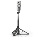 Селфи стик трипод Spigen Selfie Stick S582W - MagSafe съвместим, Bluetooth - Черен