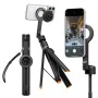 Селфи стик трипод Spigen Selfie Stick S582W - MagSafe съвместим, Bluetooth - Черен